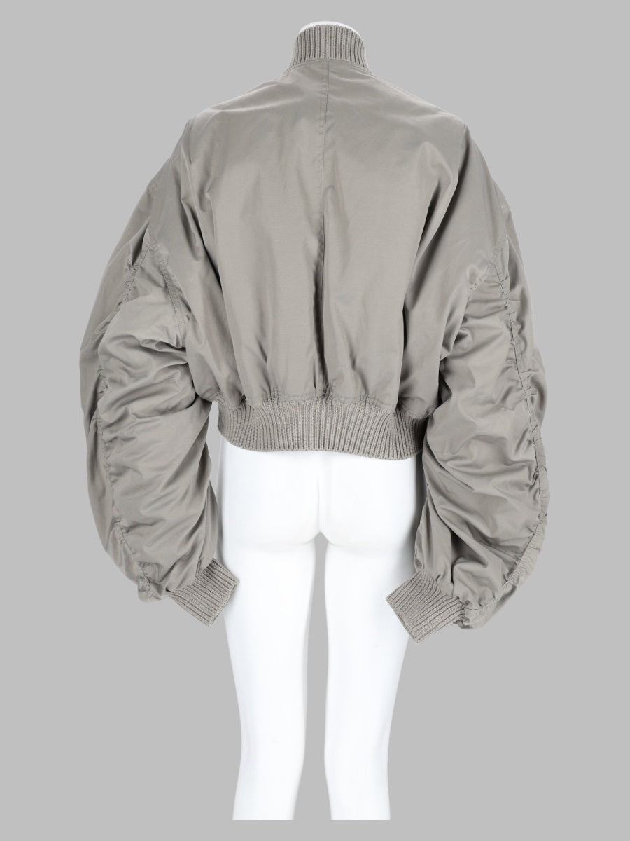 Rick Owens Women Bomber "Secchia Cropped Flight"