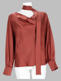 Max Mara Women Blusa In Raso Di Seta