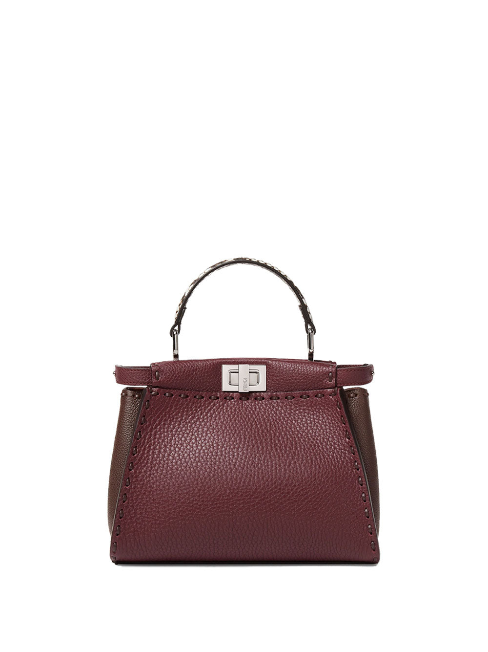 Fendi Women Two-Tone Peekaboo Mini Bag