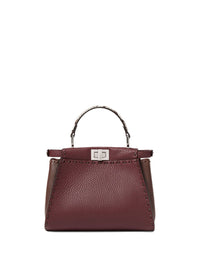 Fendi Women Two-Tone Peekaboo Mini Bag
