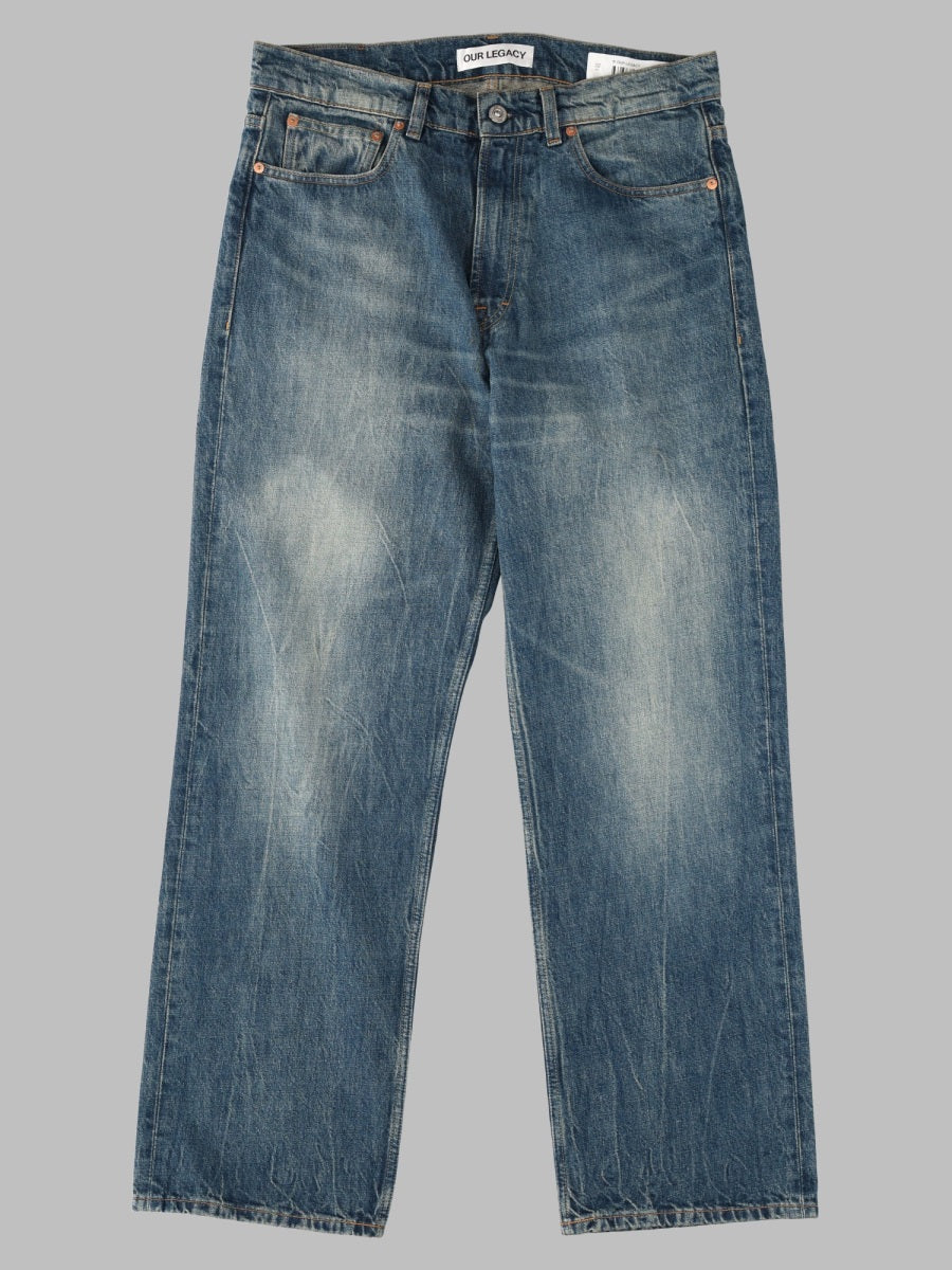 OUR LEGACY Our Legacy Men Jeans Third Cut In Denim Di Cotone