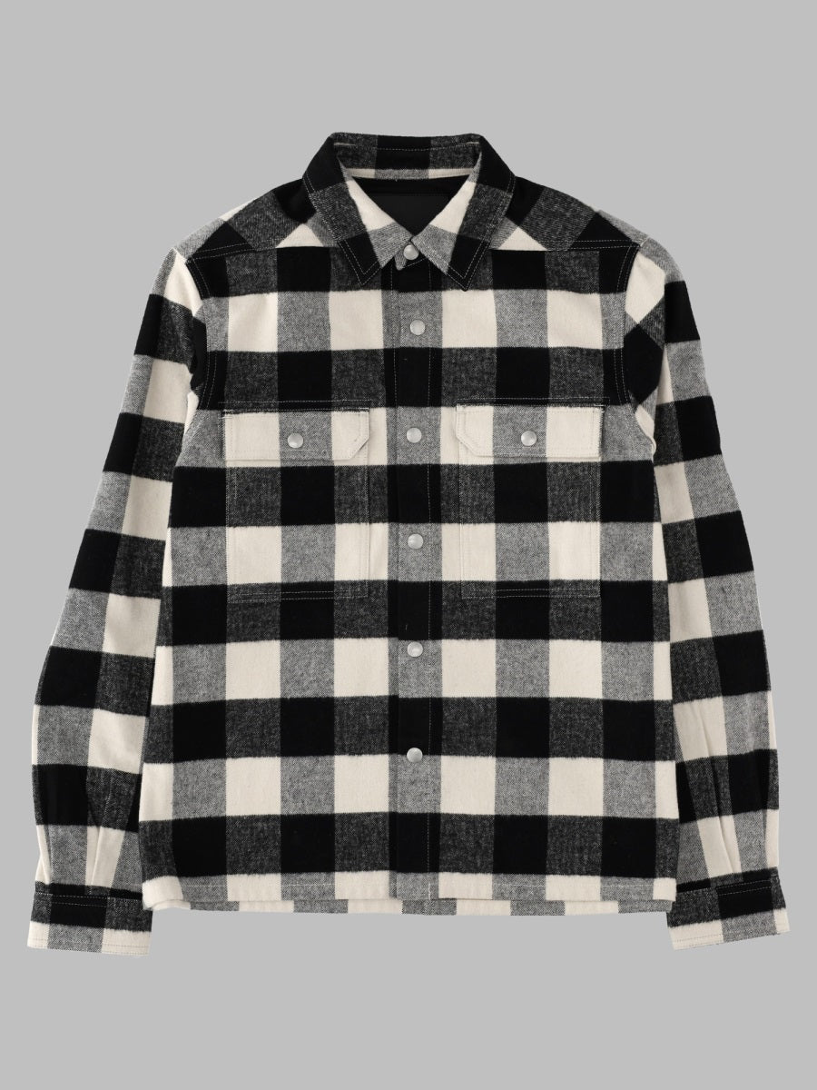 Rick Owens Drkshdw Men Overshirt In Cotone