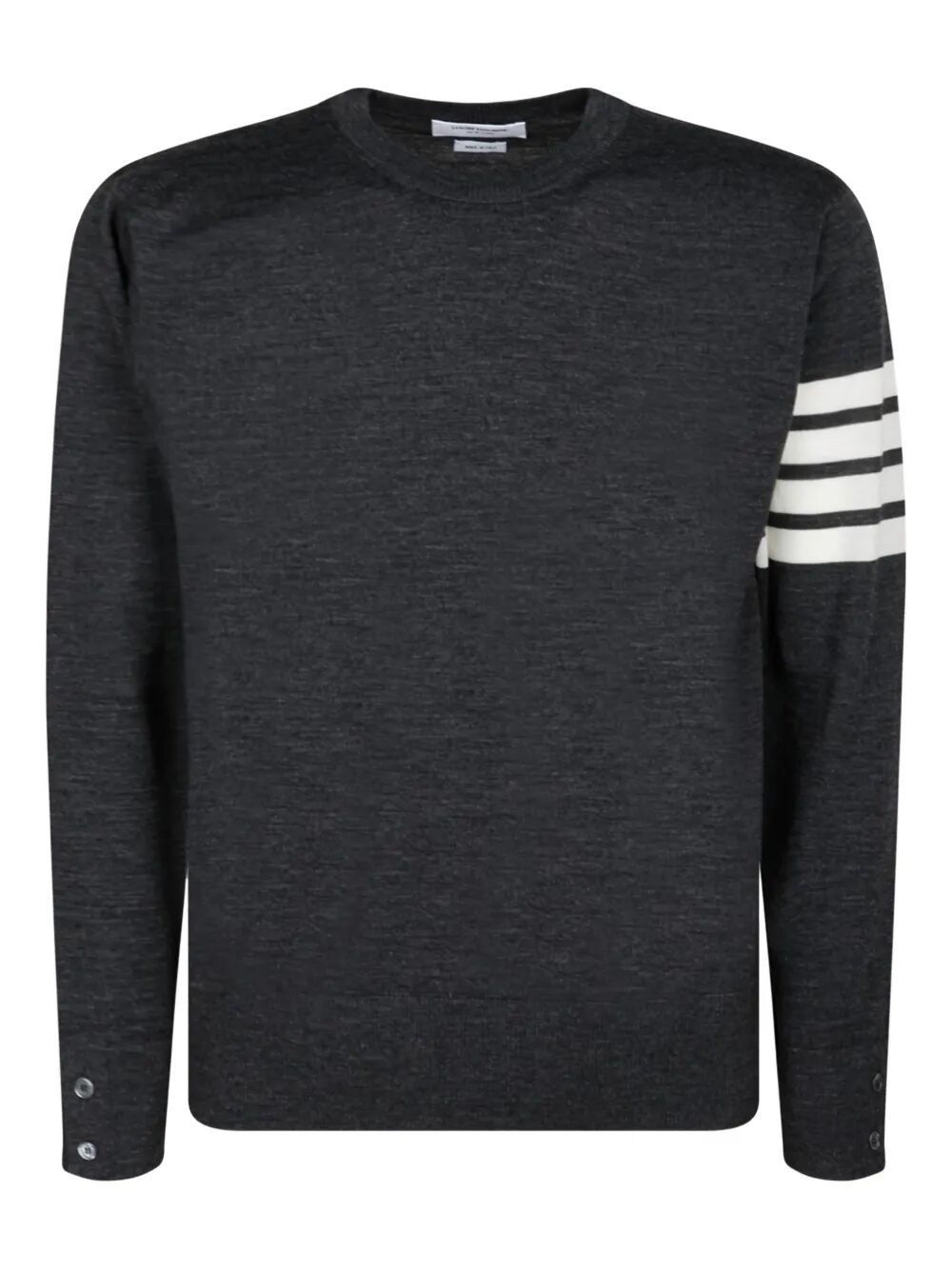THOM BROWNE Wool 4-Bar Pullover Women