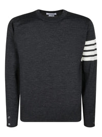 THOM BROWNE Wool 4-Bar Pullover Women