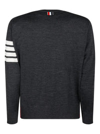 THOM BROWNE Wool 4-Bar Pullover Women