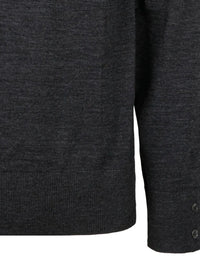 Thom Browne Men Wool 4-Bar Pullover