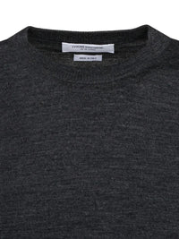 Thom Browne Men Wool 4-Bar Pullover
