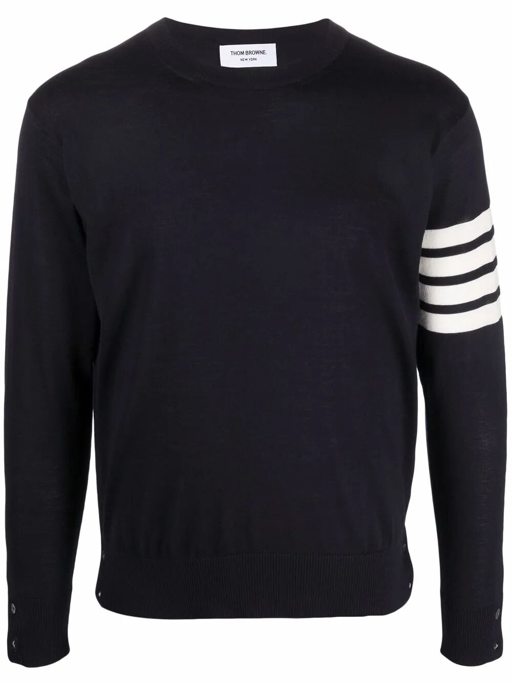 THOM BROWNE Wool 4-Bar Pullover Women