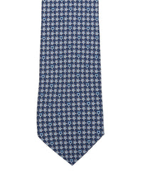 Ferragamo Men Tortoiseshell-Print Silk Tie
