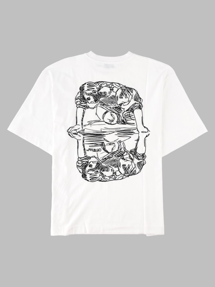 Off-White Men T-Shirt Con Logo