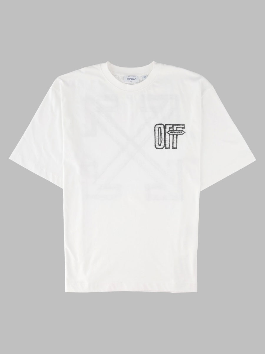 Off-White Men T-Shirt Con Logo
