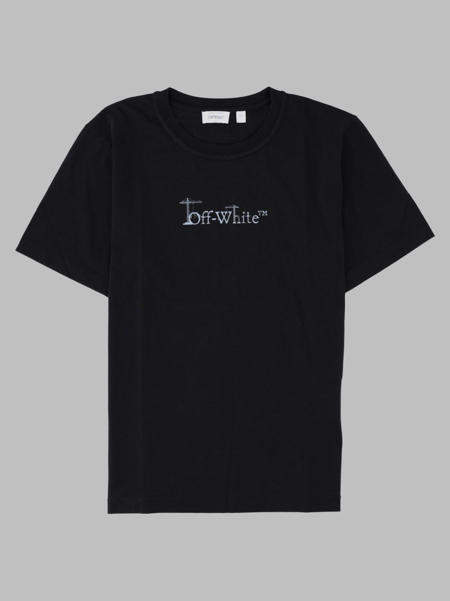 Off-White Men T-Shirt Con Logo E Stampa