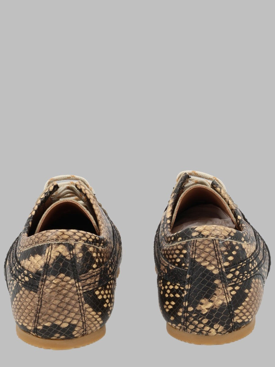 Dries Van Noten Women Sneaker In Pelle Effetto Pitone