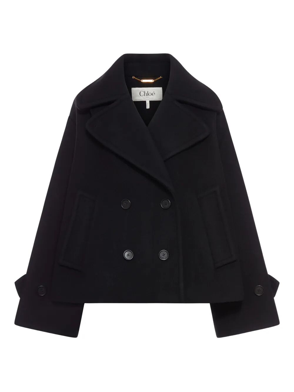 CHLOE Chloe Women Oversized Wool Short Coat