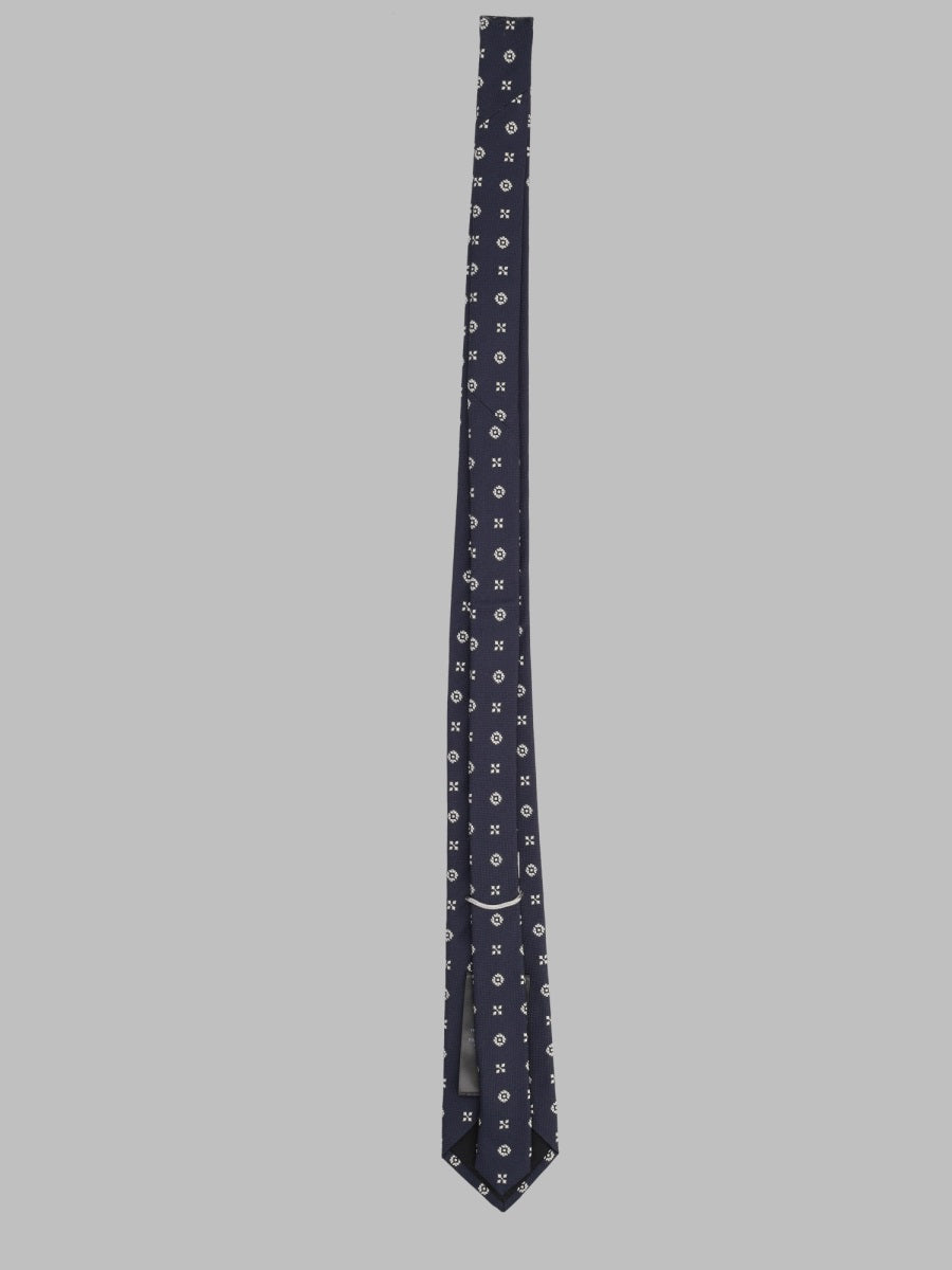 Saint Laurent Men Cravatta In Jacquard Di Seta