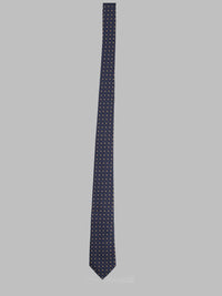 Saint Laurent Men Cravatta In Jacquard Di Seta