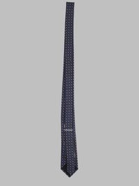 Saint Laurent Men Cravatta In Jacquard Di Seta