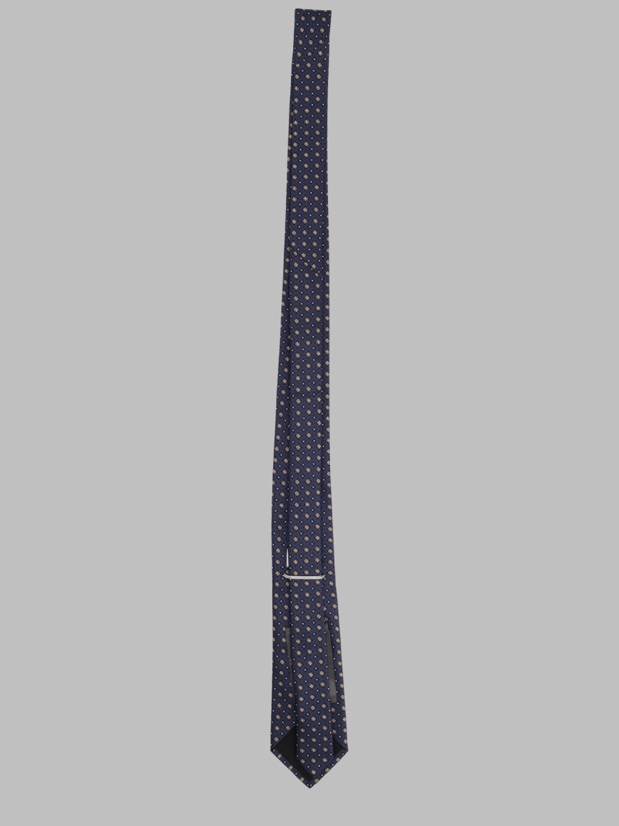 Saint Laurent Men Cravatta In Jacquard Di Seta