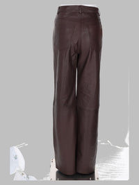 Rotate Women Pantalone In Pelle