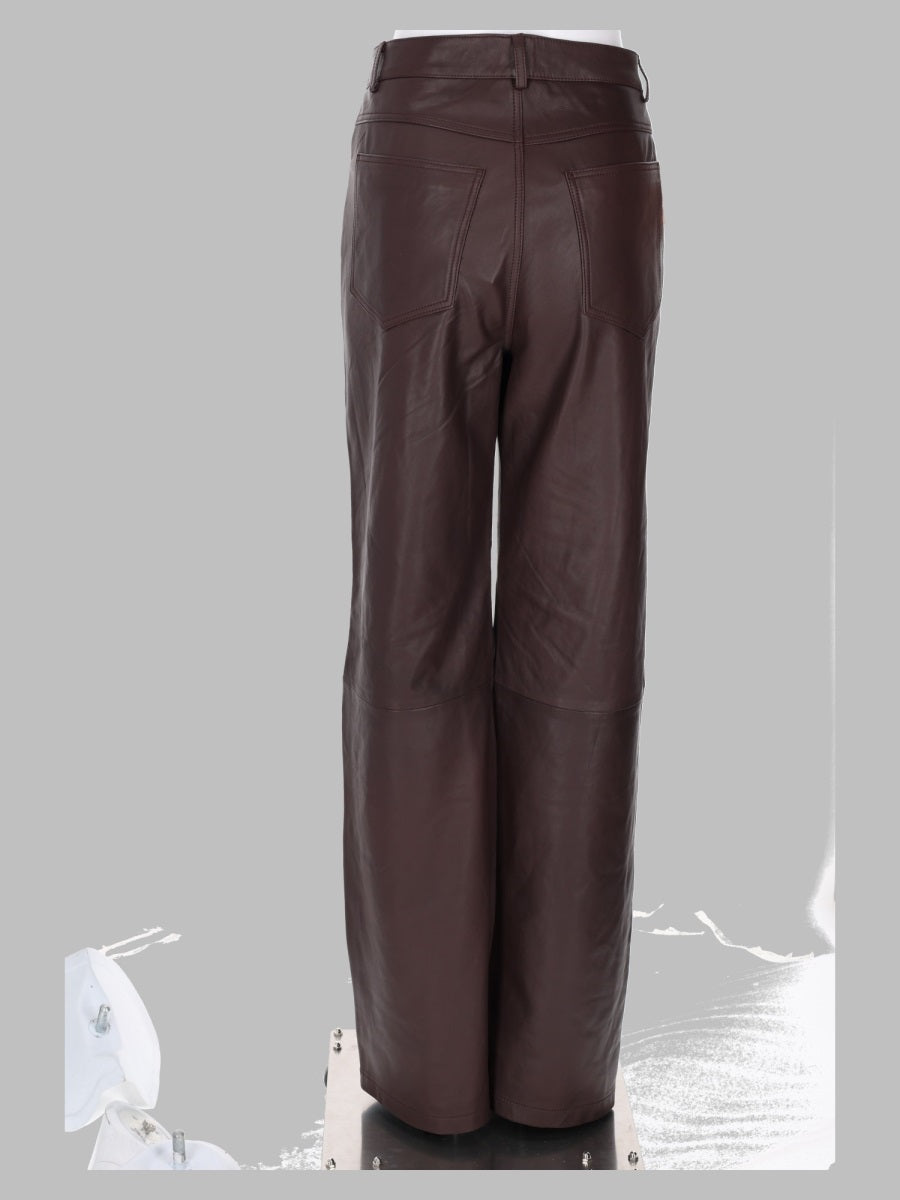 Rotate Women Pantalone In Pelle
