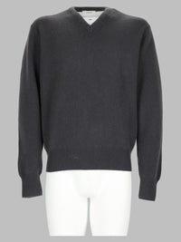 Lemaire Unisex Maglia Con Scollo A V
