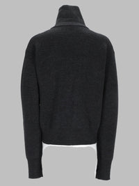 Lemaire Men Cardigan In Lana Con Zip