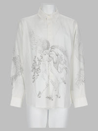 Our Legacy Men Camicia "Beyond" Con Stampa