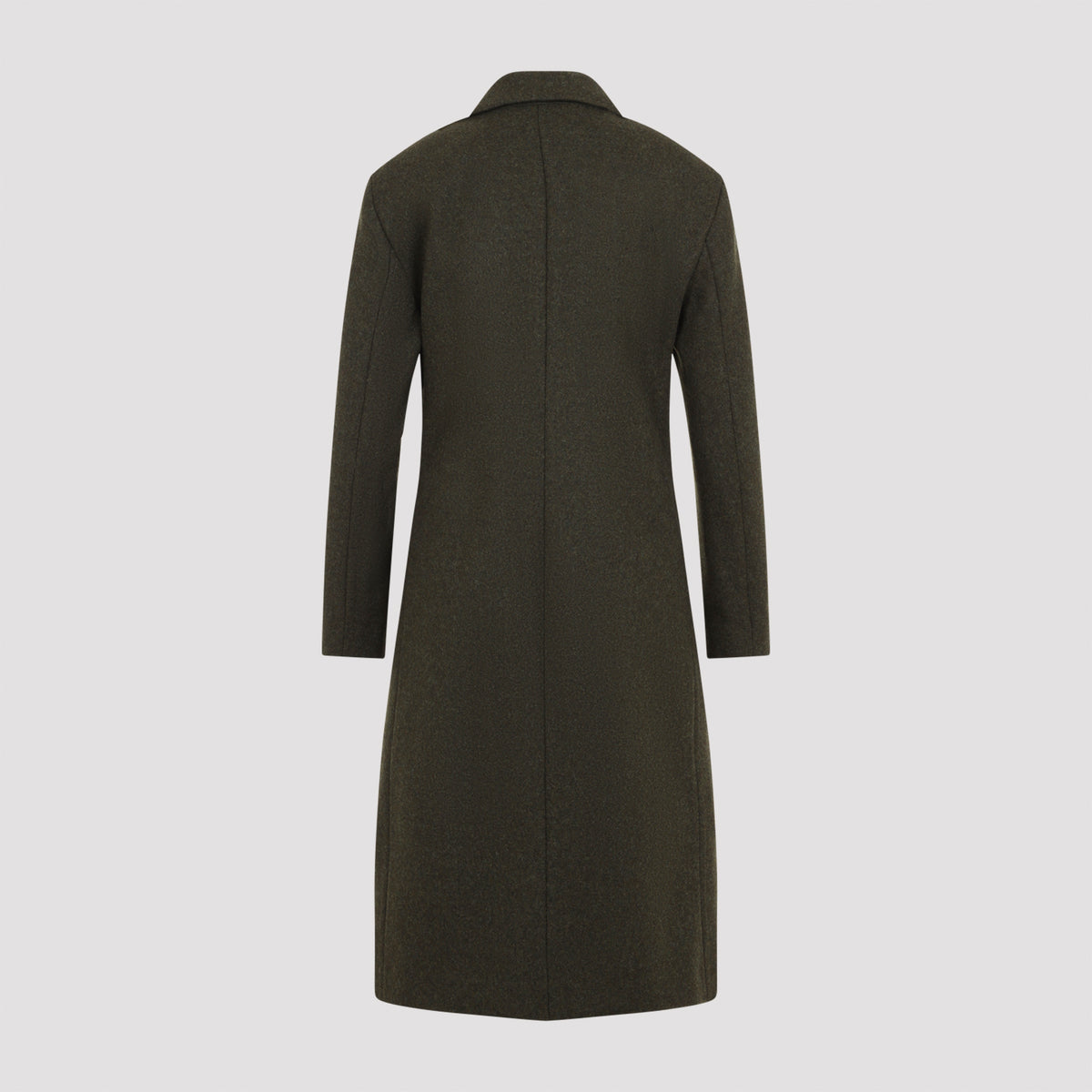 Jil Sander Slim Straight Knee-Lenght Coat Women