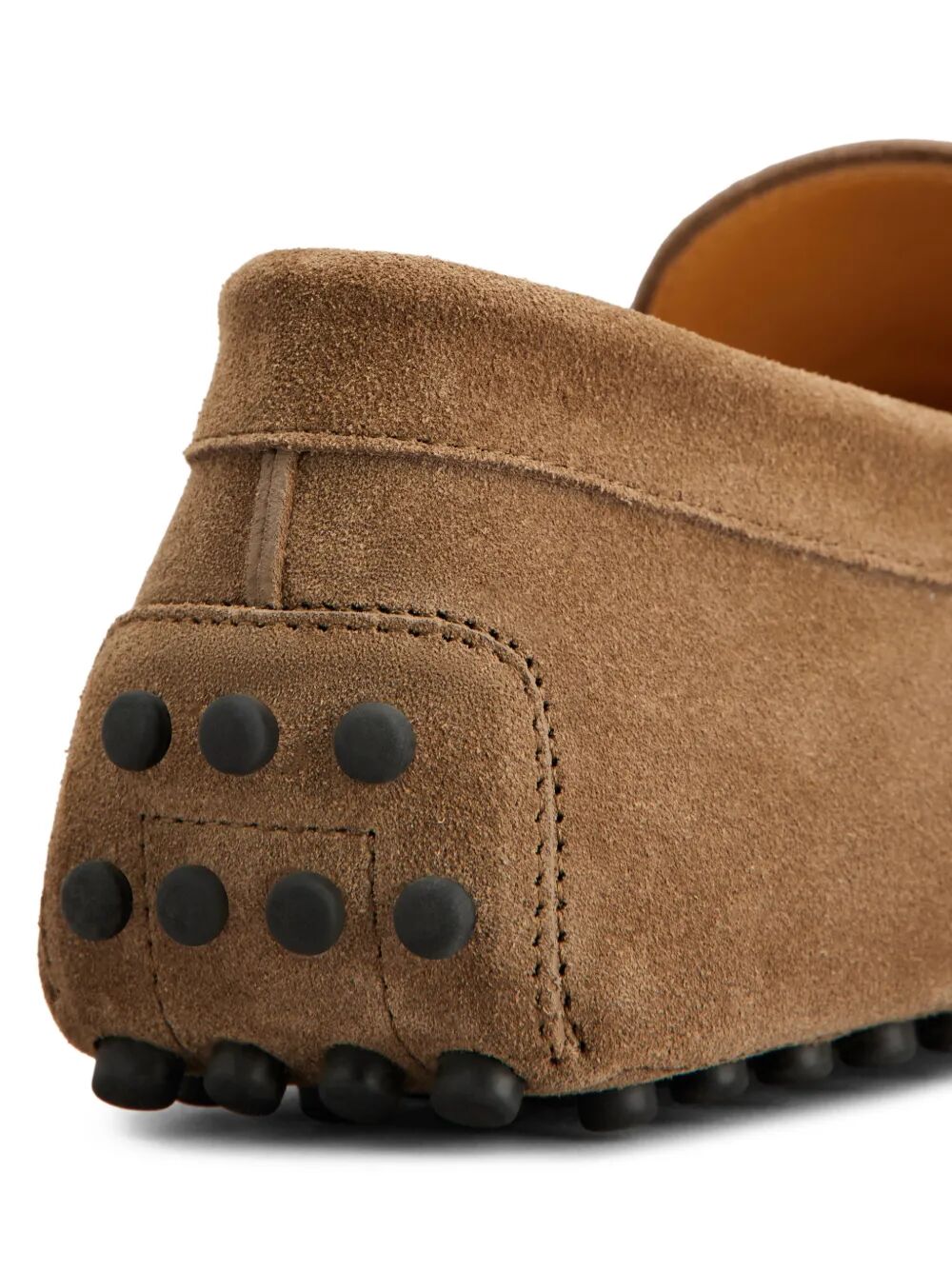 Tod's Men Gommino Suede Loafers With Lace