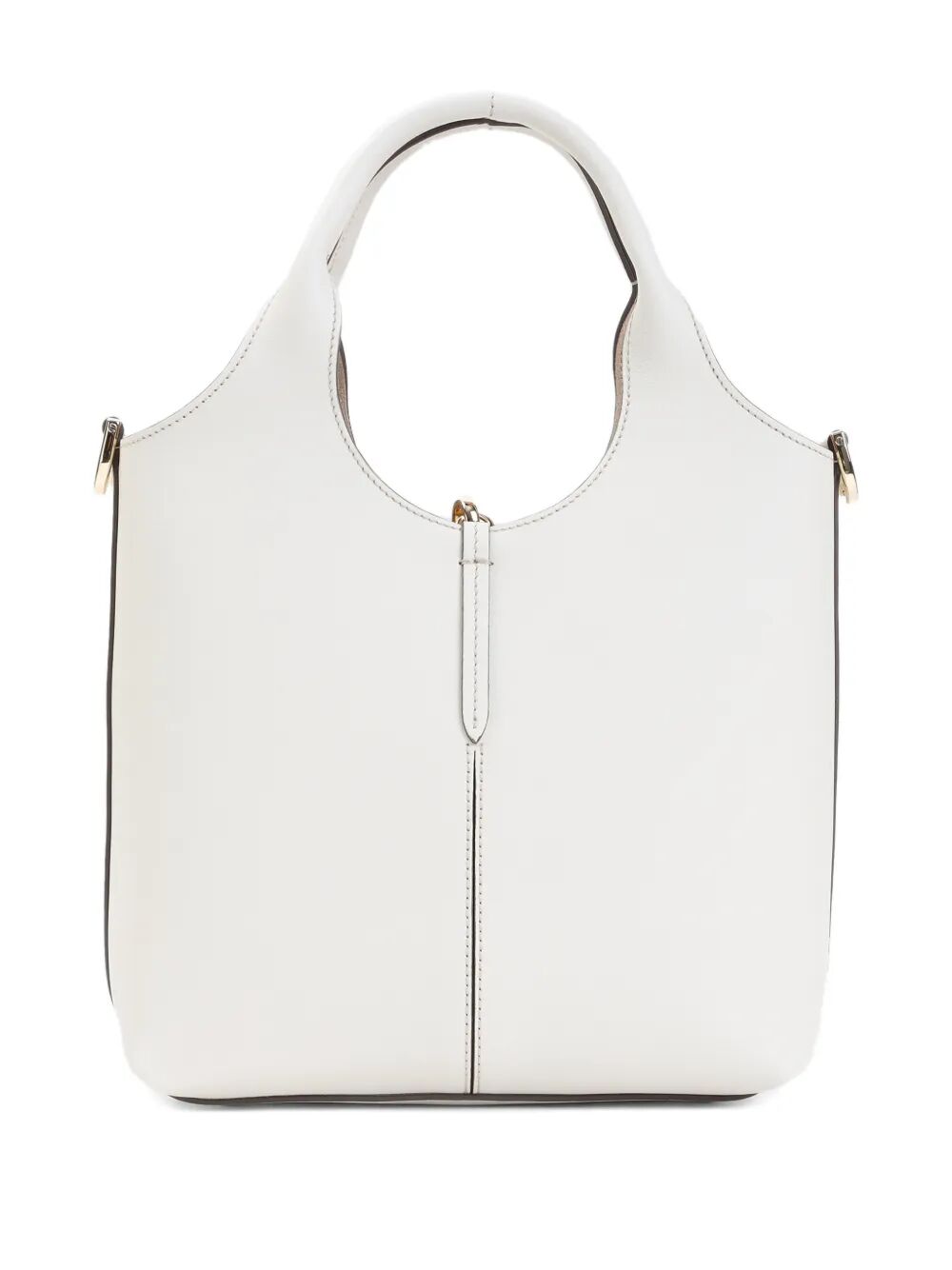 TOD'S Tod's Women Leather Mini Tote Bag With Branded Metal Bar Accessory