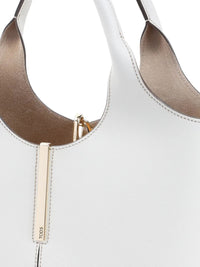 TOD'S Tod's Women Leather Mini Tote Bag With Branded Metal Bar Accessory