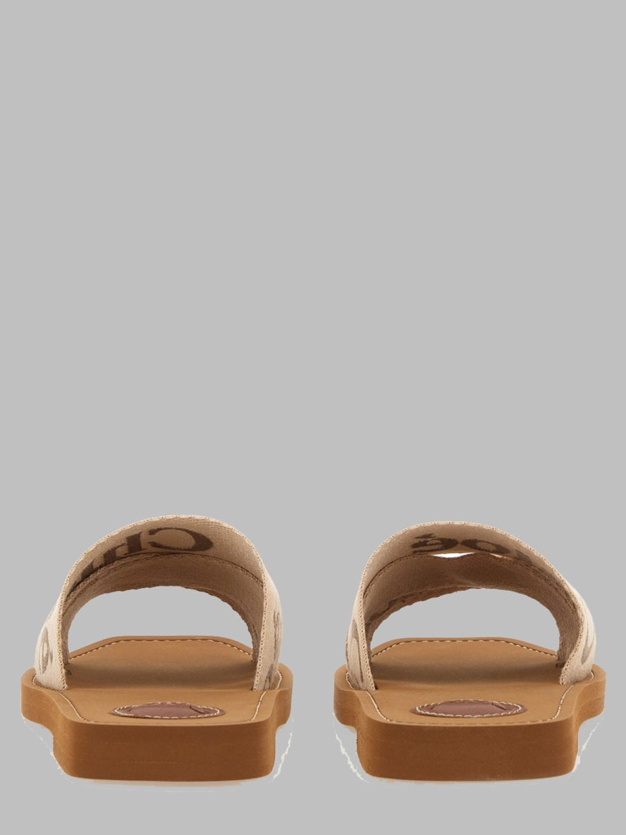 Chloé Women Sandalo Slide "Woody"