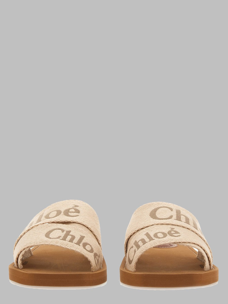 Chloé Women Sandalo Slide "Woody"