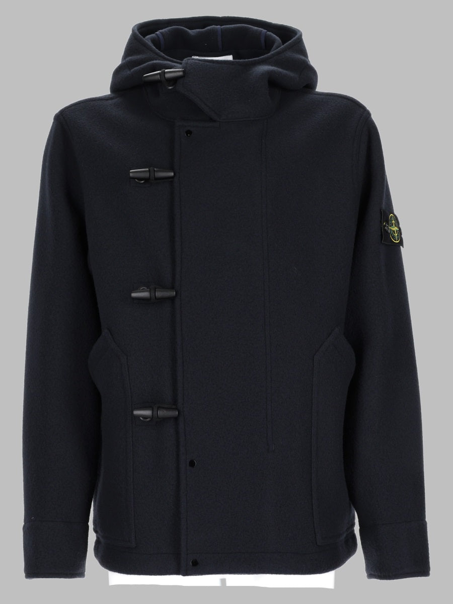 Stone Island Men Parka In Lana E Cashmere