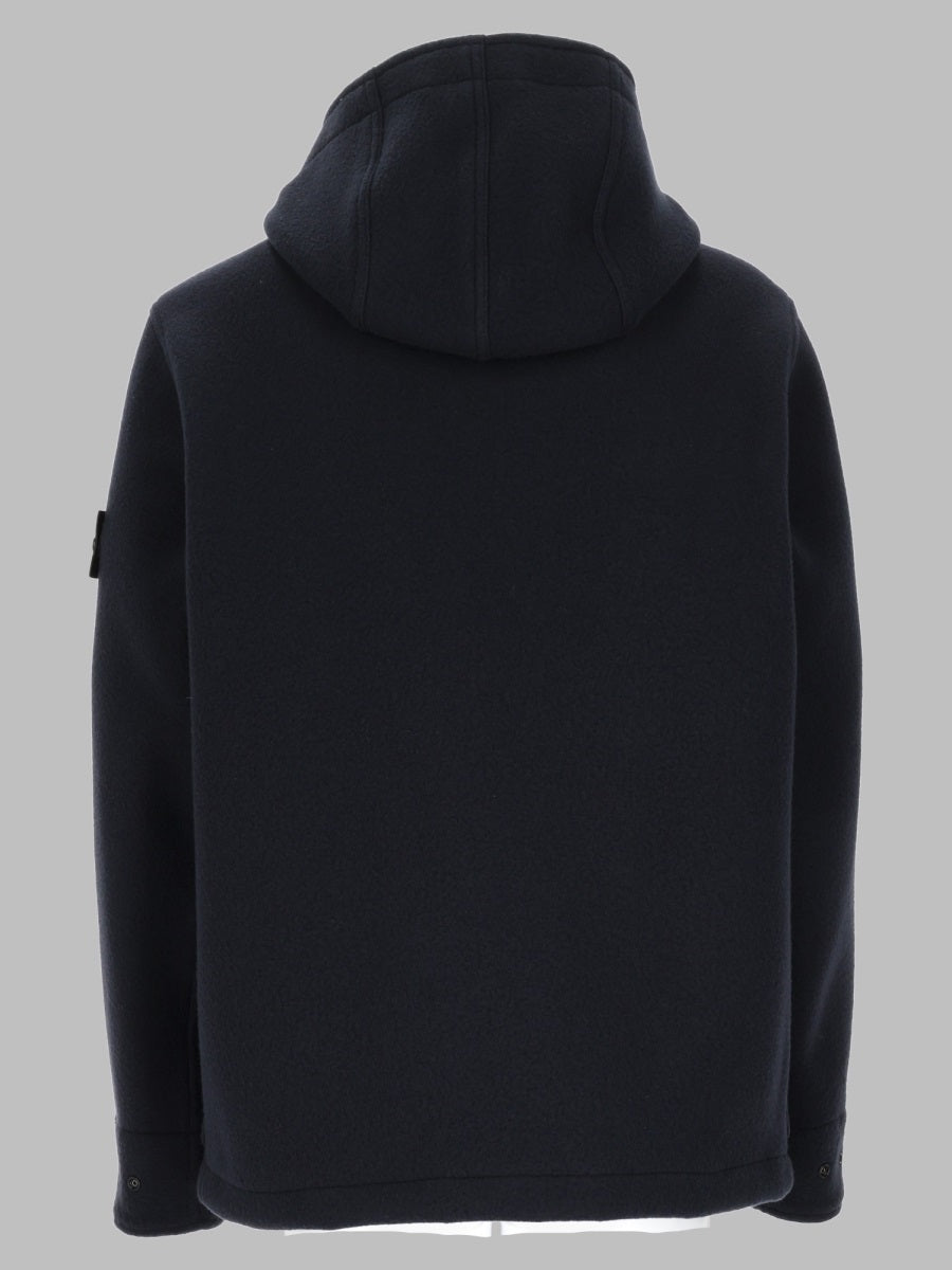 Stone Island Men Parka In Lana E Cashmere