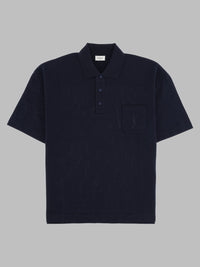 Saint Laurent Men Polo Cassandre In Piqué Di Cotone