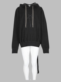 Rick Owens Drkshdw Men Felpa Oversize Con Cappuccio