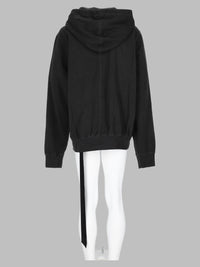 Rick Owens Drkshdw Men Felpa Oversize Con Cappuccio