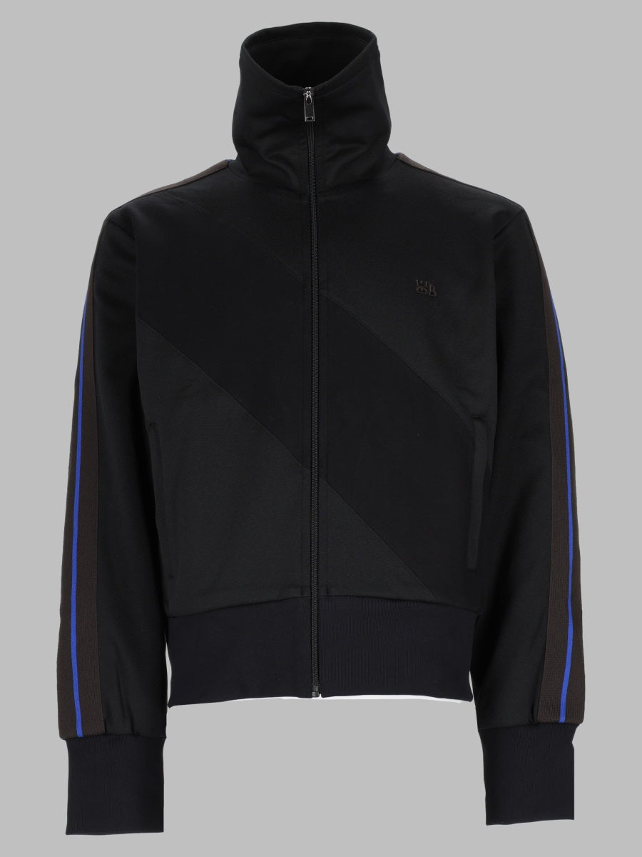 Wales Bonner Men Giacca Track Con Logo E Zip