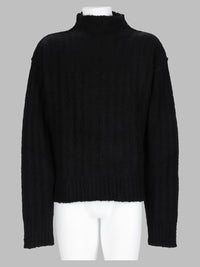 Rick Owens Men Maglia "Turtle" In Cashmere E Seta