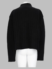 Rick Owens Men Maglia "Turtle" In Cashmere E Seta