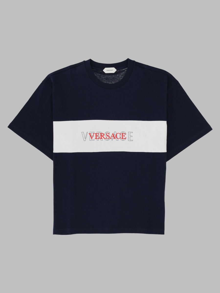 Versace Men T-Shirt Con Logo
