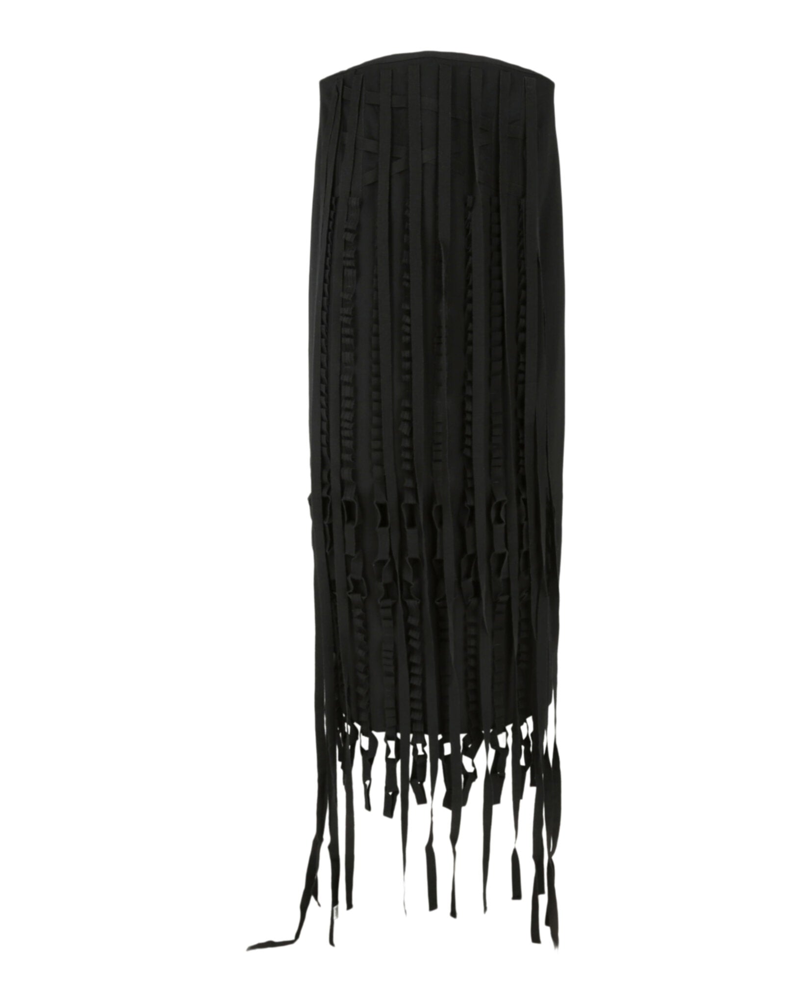 Ferragamo Womens Strapless Tassel Dress