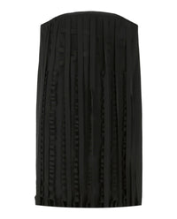 Ferragamo Womens Strapless Tassel Dress