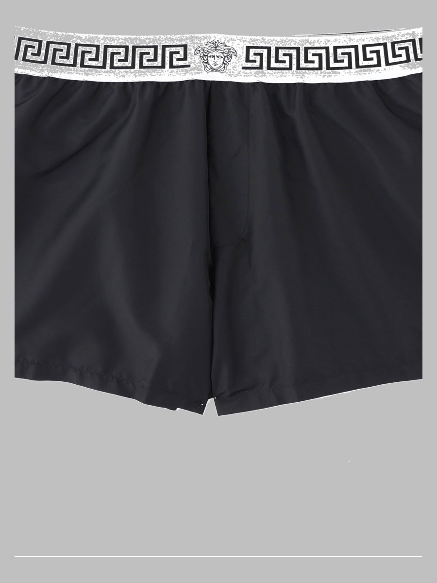 Versace Men Costume Da Bagno Con Greca
