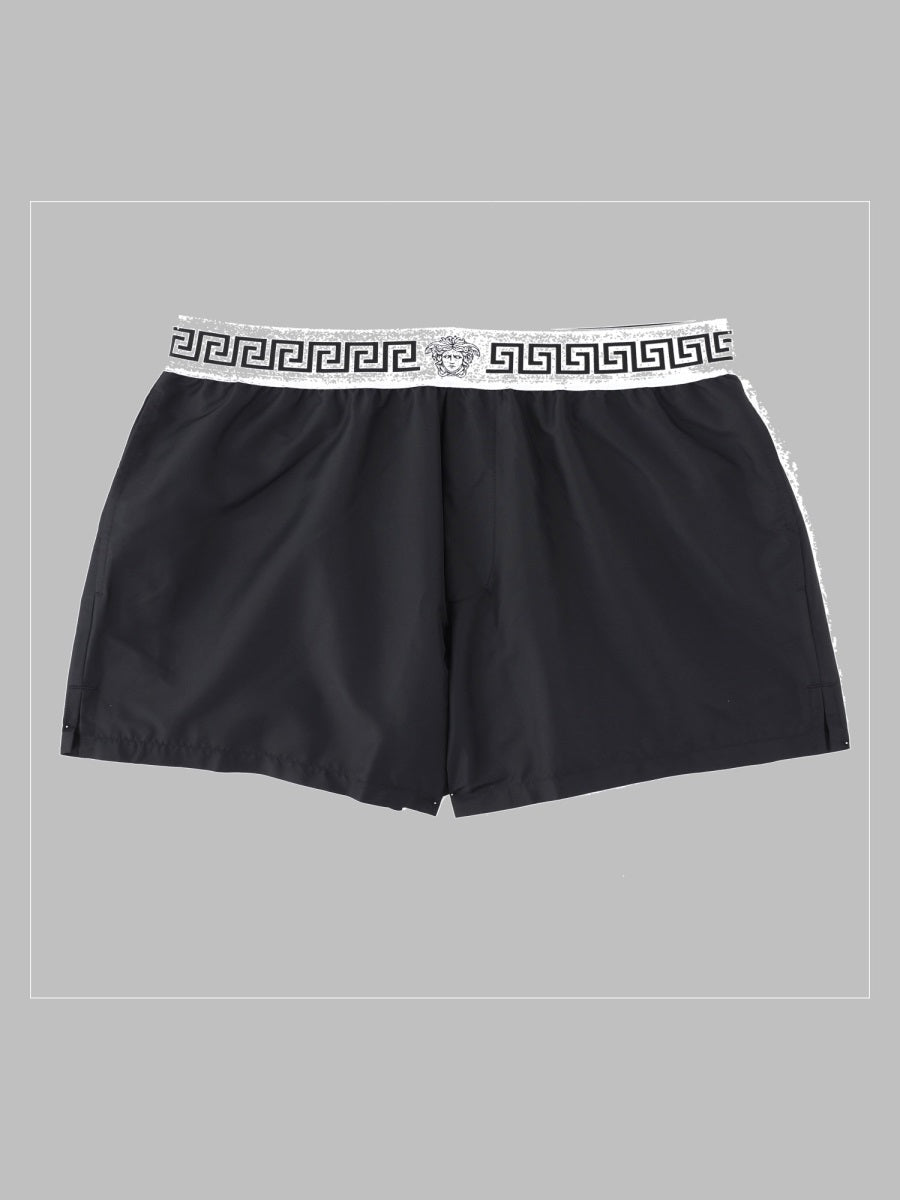 Versace Men Costume Da Bagno Con Greca