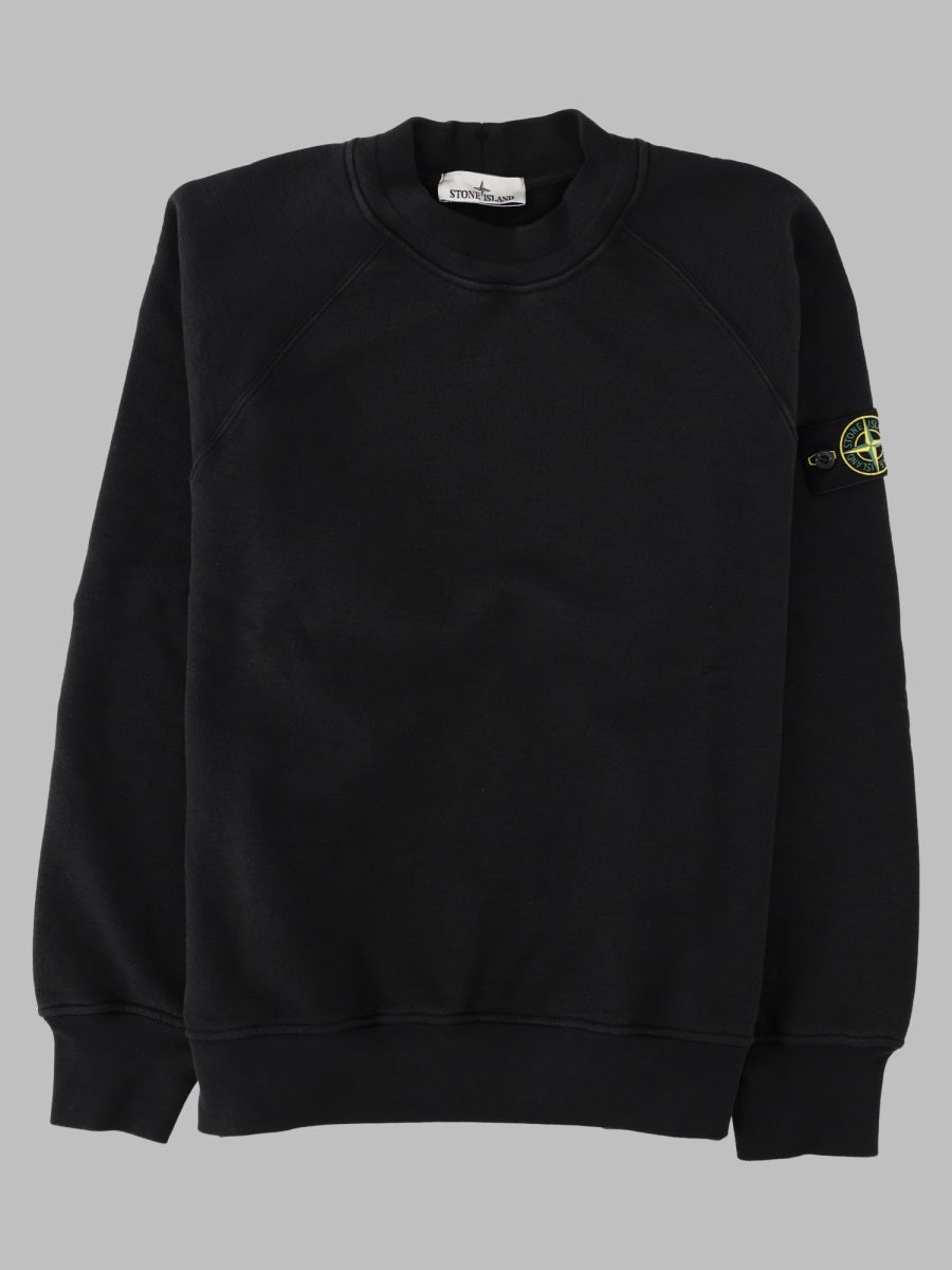 Stone Island Men Felpa Con Patch Logo