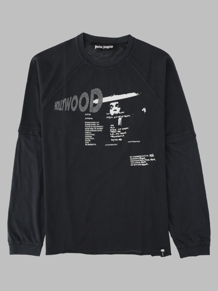 Palm Angels Men T-Shirt Con Stampa