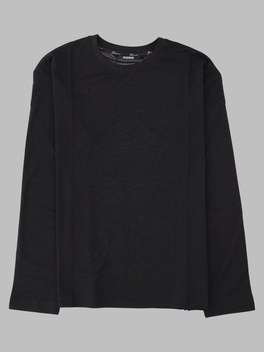 Jacquemus Men T-Shirt A Manica Lunga "Rond Carré"