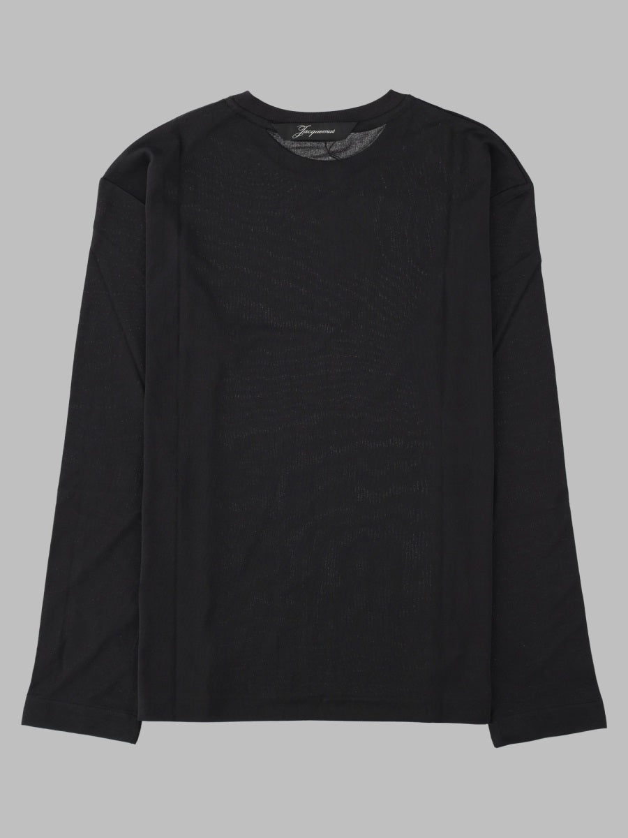 Jacquemus Men T-Shirt A Manica Lunga "Rond Carré"